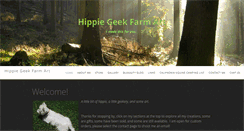 Desktop Screenshot of hippiegeekfarmart.com